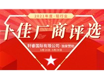 2021年度-铝行业 十佳厂商评选